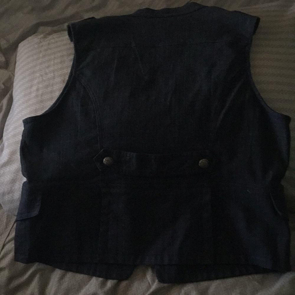 Denim vest